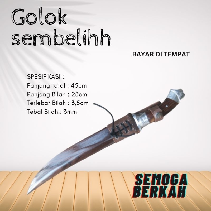 PISAU GOLSEM DURALIUM SONGKET KAYU SUPER