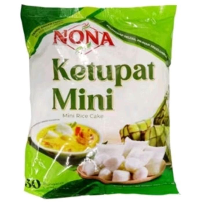 KETUPAT MINI ADABI FAVORA NONA RICE CAKE KUPAT BERAS LONTONG NASI Instan Makanan Food Bubur - NONA