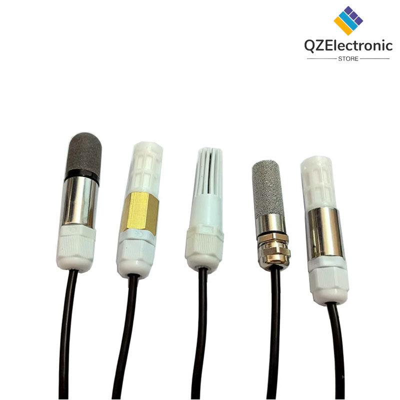 SHT20 SHT30 SHT40 SHT41 SHT45 Temperature Humity Sensor Module Probe stainless steel 1M I2C Output g