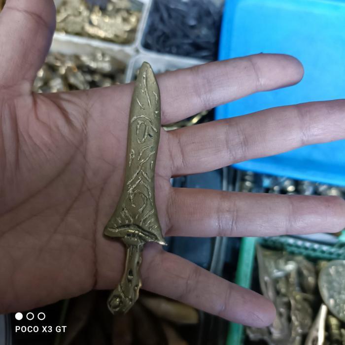 pusaka betok full kuningan bkn megentoro sengkelat kamarogan KJM1122