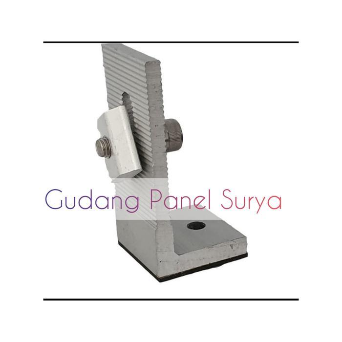 (Deli Tools Store) Mounting Solar PV / Solar Module / Panel Surya - L Feet