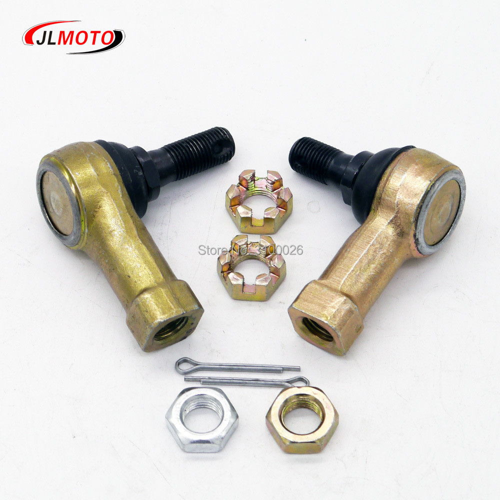 M12 Steering Tie Rod End Kit Ball Joints Fit For maha ATV GRIZZLY 450 4x4 KODIAK 400 4x4 Auto ATV UT