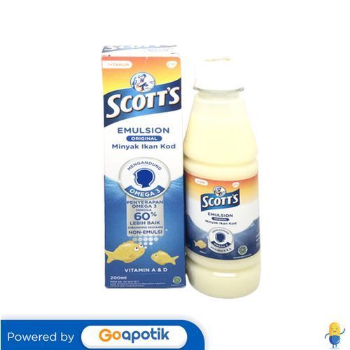 Scott'S Emulsion Original Sirup 200 Ml