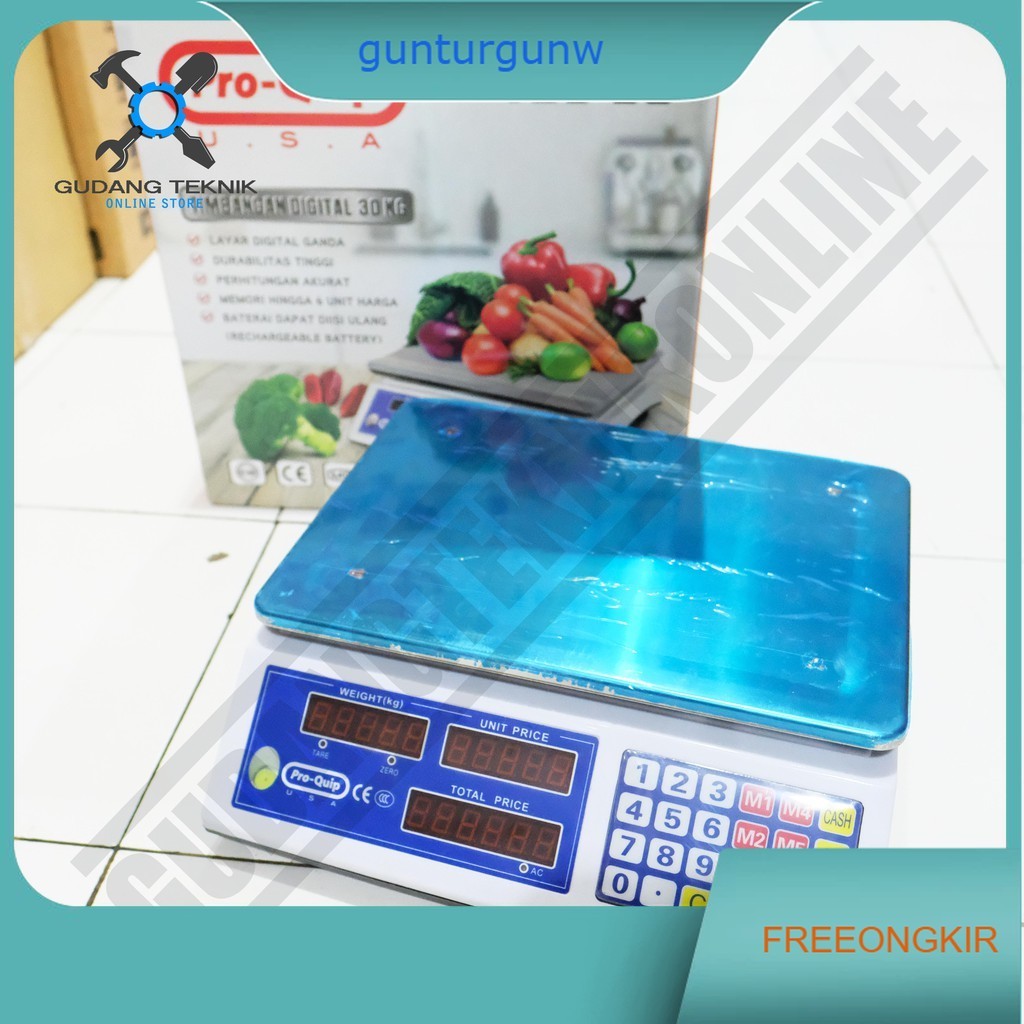 Timbangan Duduk Digital Proquip 30Kg / Timbangan Duduk 30Kg Proquip 30Kg