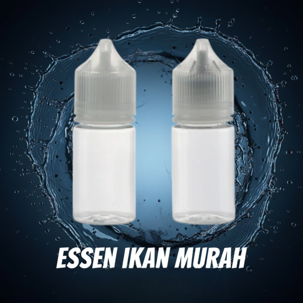 Essen Ikan Murah Botol 30 Ml Essen Essence Botol Pet Liquid Botol Kosong Tetes