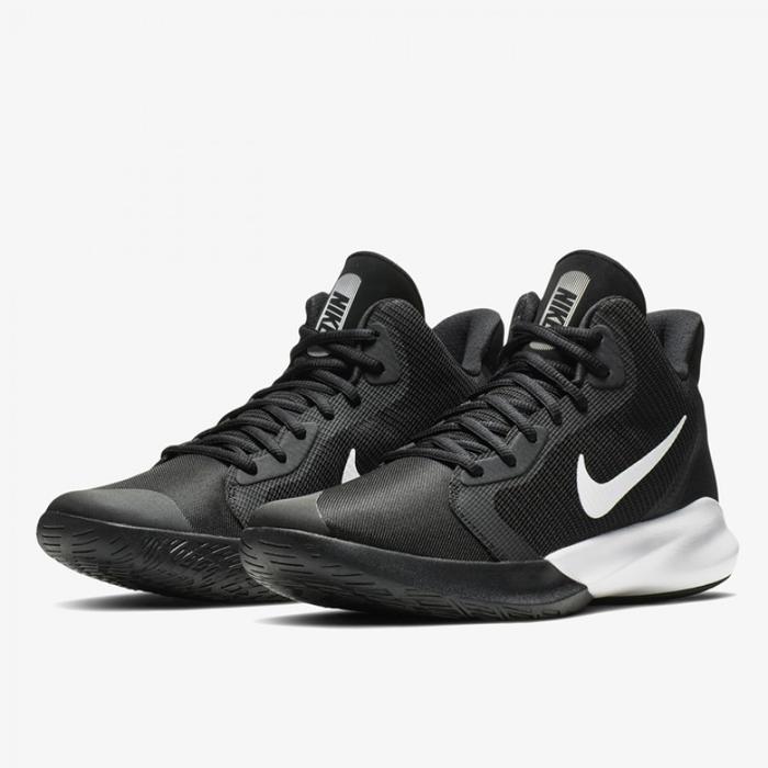Sepatu Basket Precision 3 Black/White