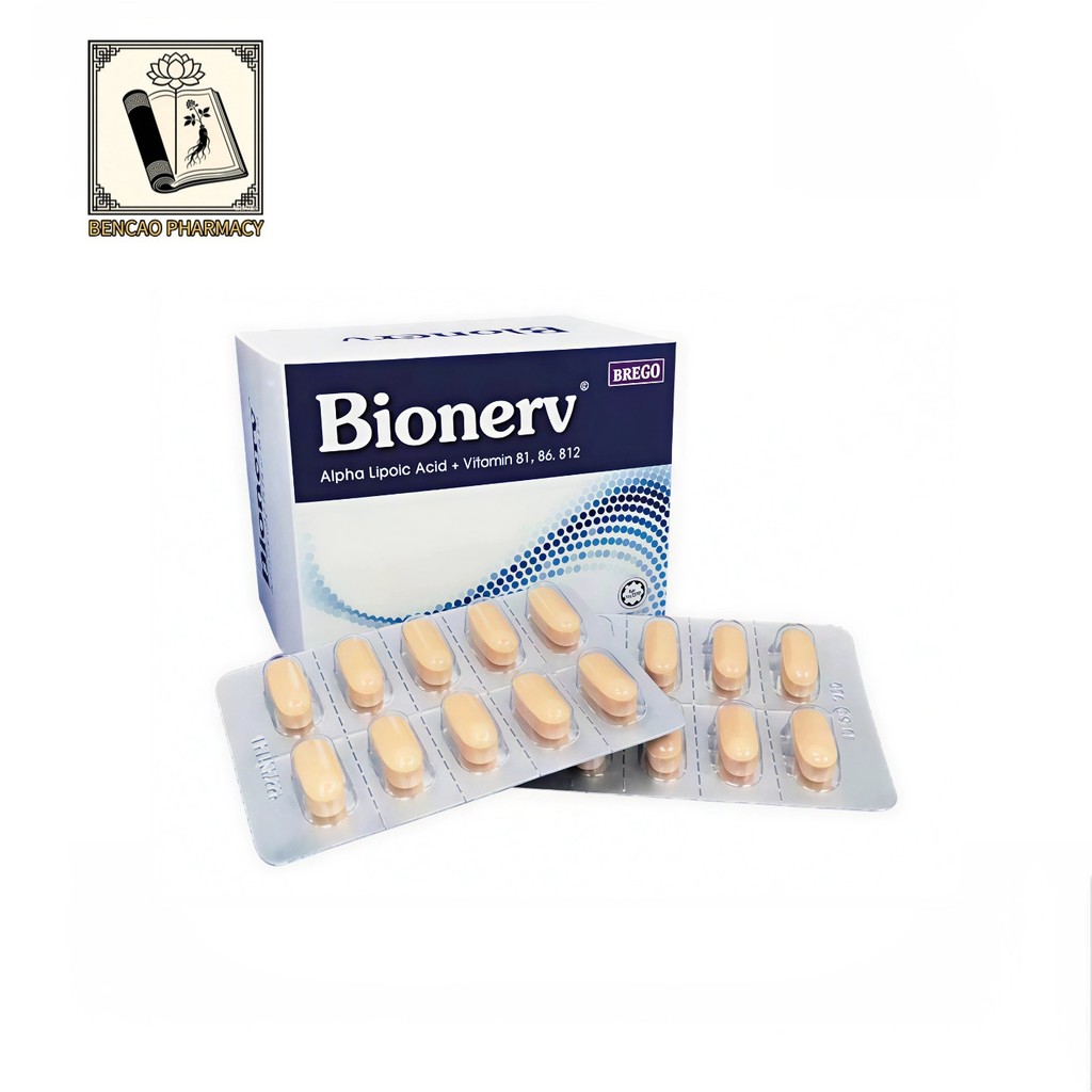 Aktivitas Beli 3 Dapat 1 BREGO Bionerv Alpha Lipoic Acid + Vitamin B1 B6 B12 1 /60 tablet