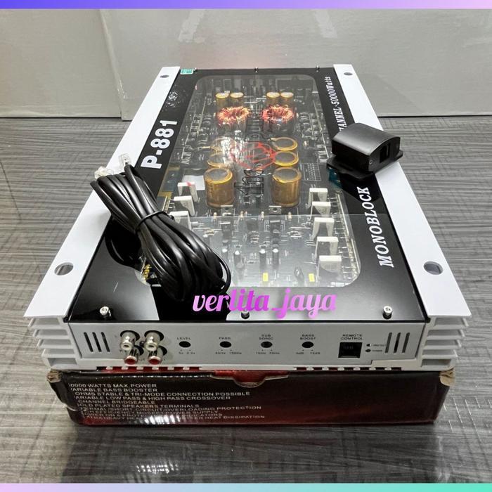 POWER  MONOBLOCK  THE PUNCH  P - 881 TRANSPARAN