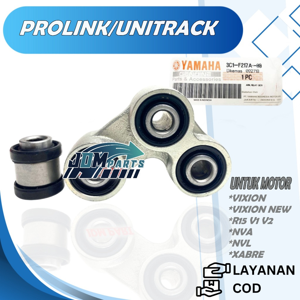 KATLENSHOP UNITRACK VIXION NEW VIXION OLD / NVA NVL / R15 XABRE MT15 XSR 155 MONOSHOCK ASSY KACAMATA