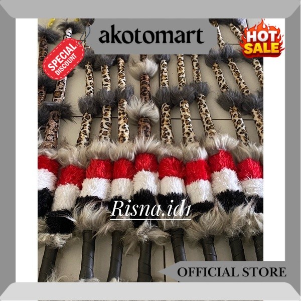 (BISA COD)Pecut Cambuk Jumbo Panjang kurang lebih 2,5m Bunyi Sangat Keras Cambuk Kuda Lumping,Leak d