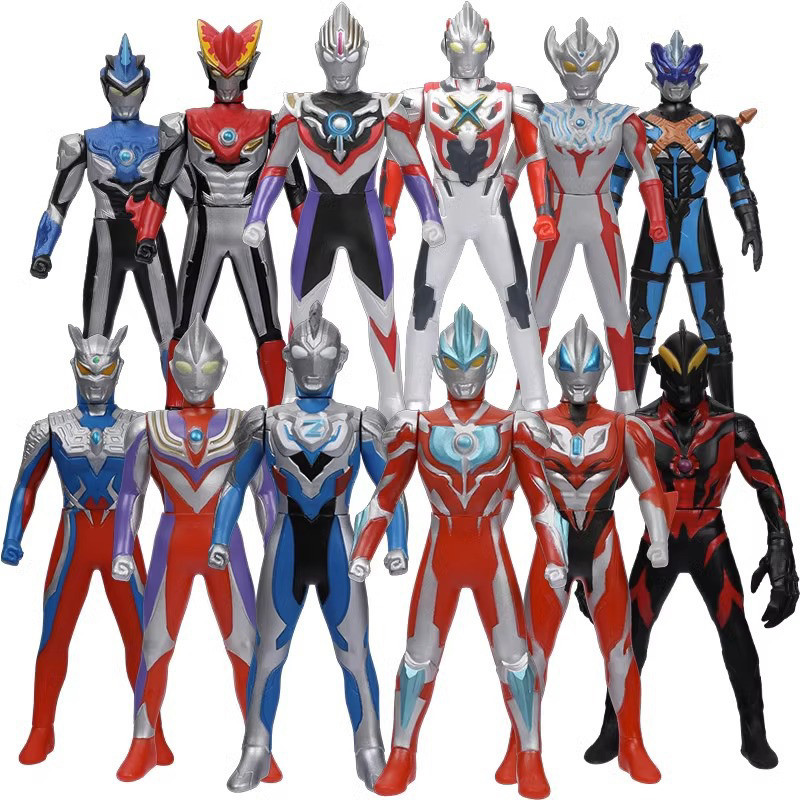 Mainan Ultraman Bahan Karet 23CM Action Figure