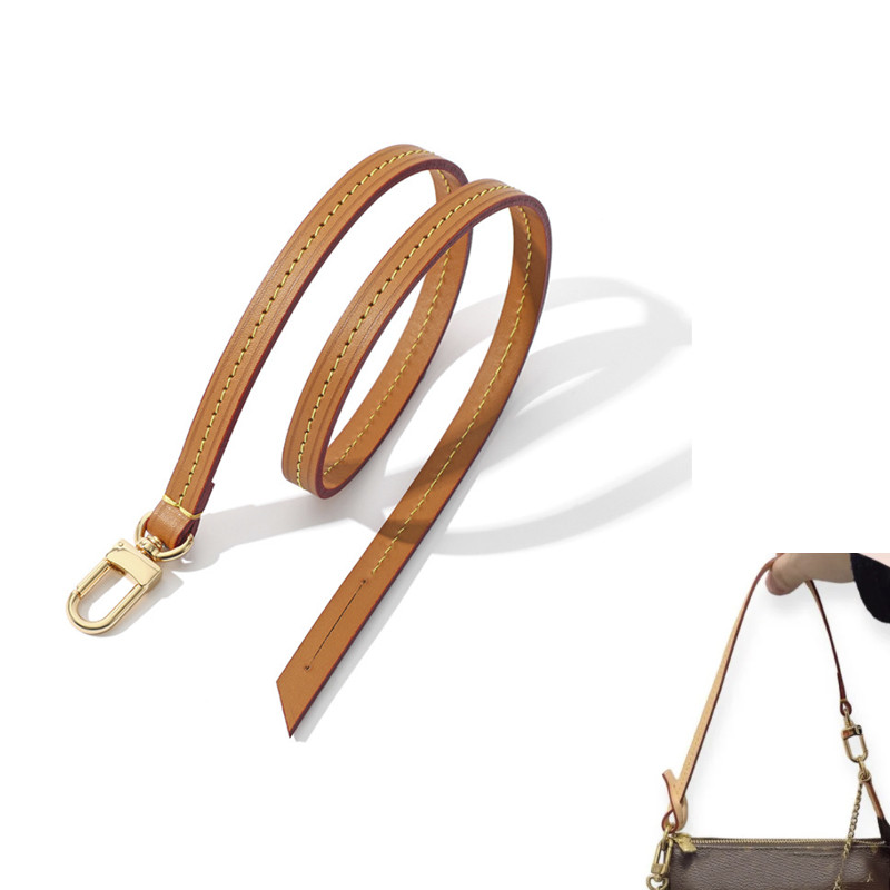 Handmade Vaette Leather Shoulder Strap Replacement Compatible with LV Mini Poette NM Vintage Poette 