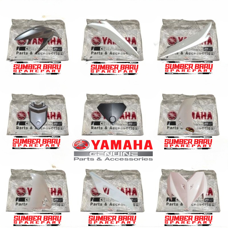 COVER BODY HALUS AEROX 125 PUTIH ORIGINAL YAMAHA