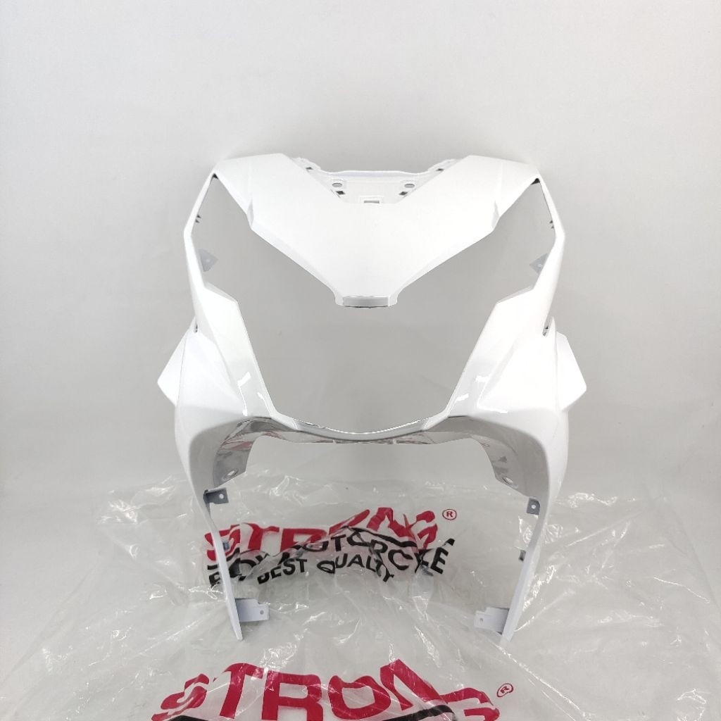 STRONG Cover Panel Tameng Depan Putih Honda Beat 2017 - Beat Street 2017 Original STRONG 12PART