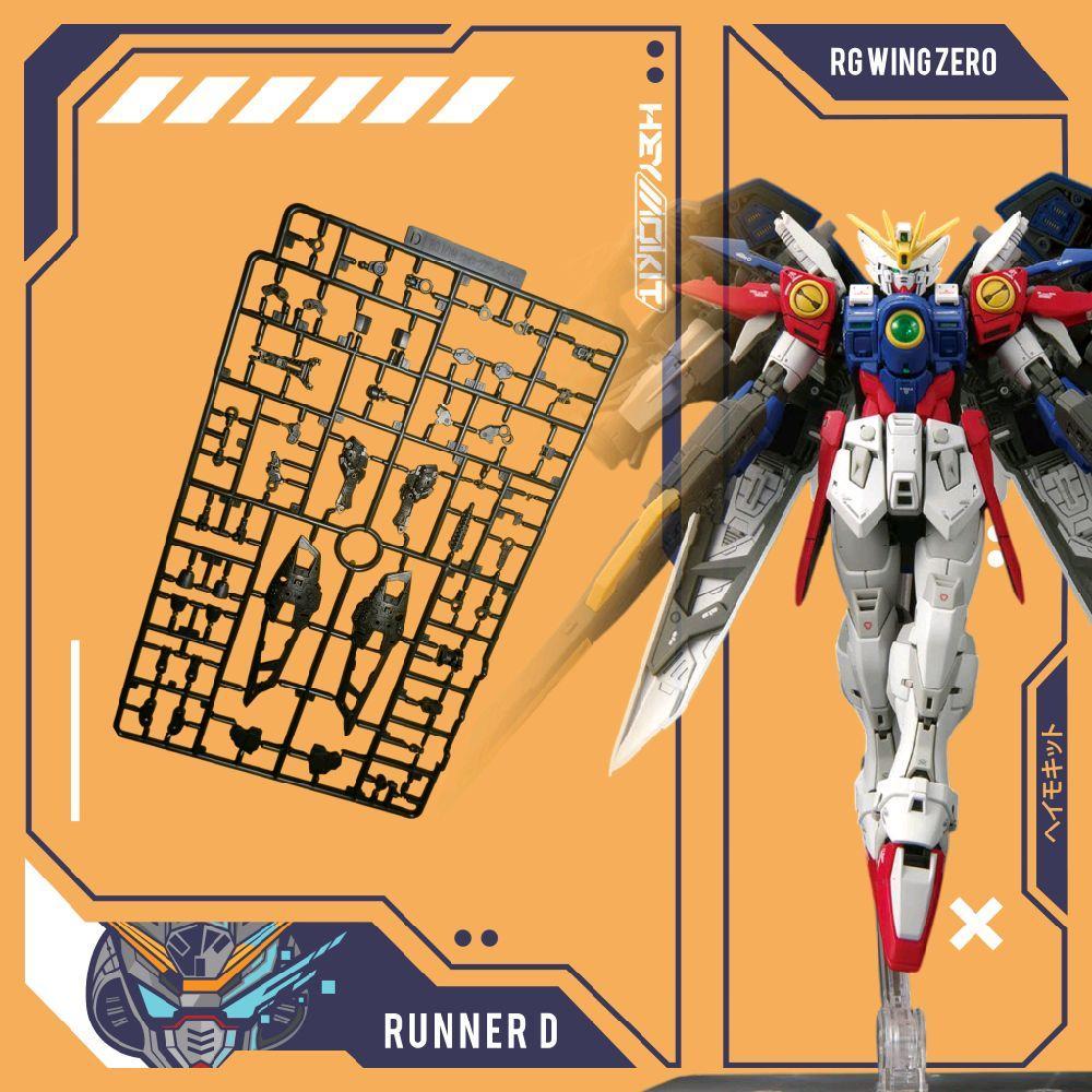 RUNNER D BANDAI RG 1/144 WING ZERO GUNDAM / RG WING PROTO ZERO GUNDAM RUNNER PART D MODELKIT