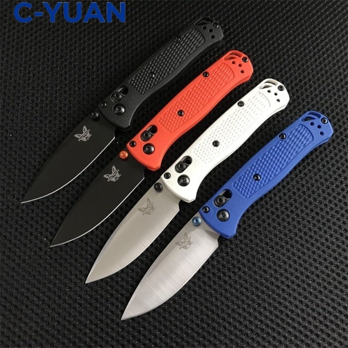 Benchmade Mini Bugout 533 Folding Knife Compact EDC Pisau Lipat Outdoor Survival