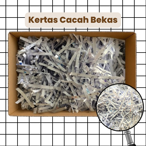 Kertas Cacah / Shredded Paper / Kertas Serut Bekas 500 G