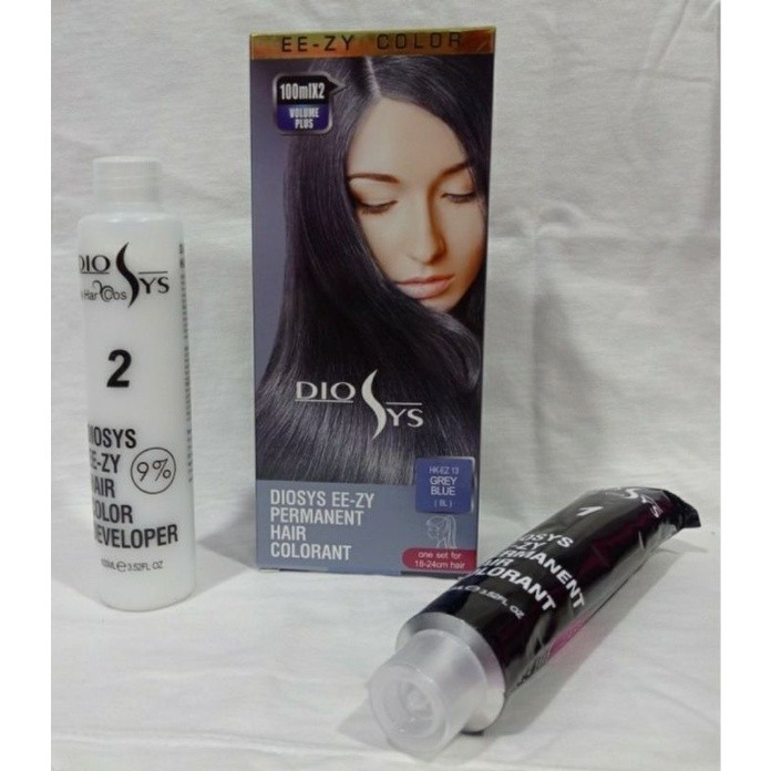 Diosys Hair Color Grey Blue 100ml - Imachiko