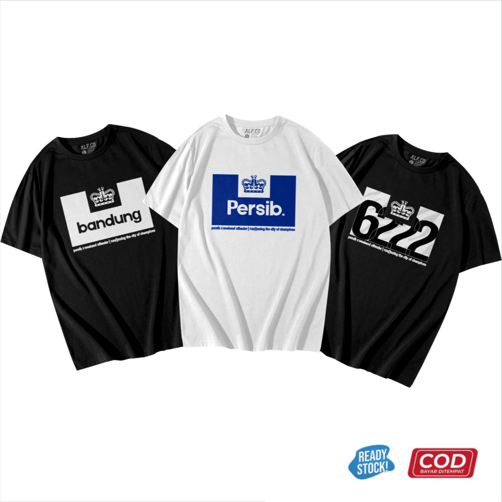 KAOS BAJU PERSIB BARU 2025 JUARA flower city casual taped Jersey persib vintge / jersey persib juara