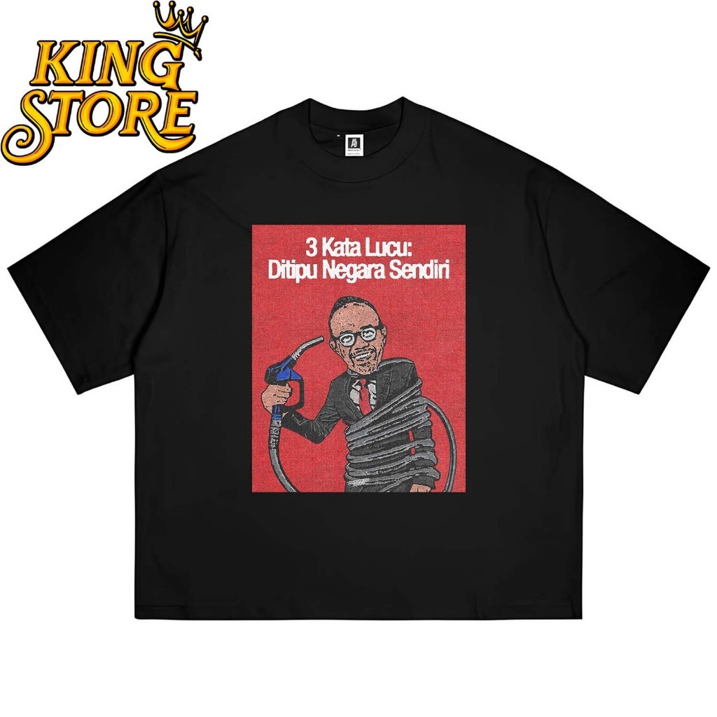 KAOS INDONESIA GELAP - 3 KATA LUCU DITIPU NEGARA SENDIRI BISA COD