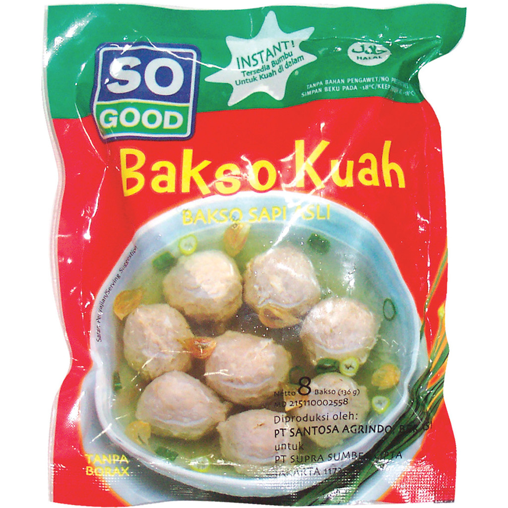 SO GOOD BAKSO KUAH 120GR