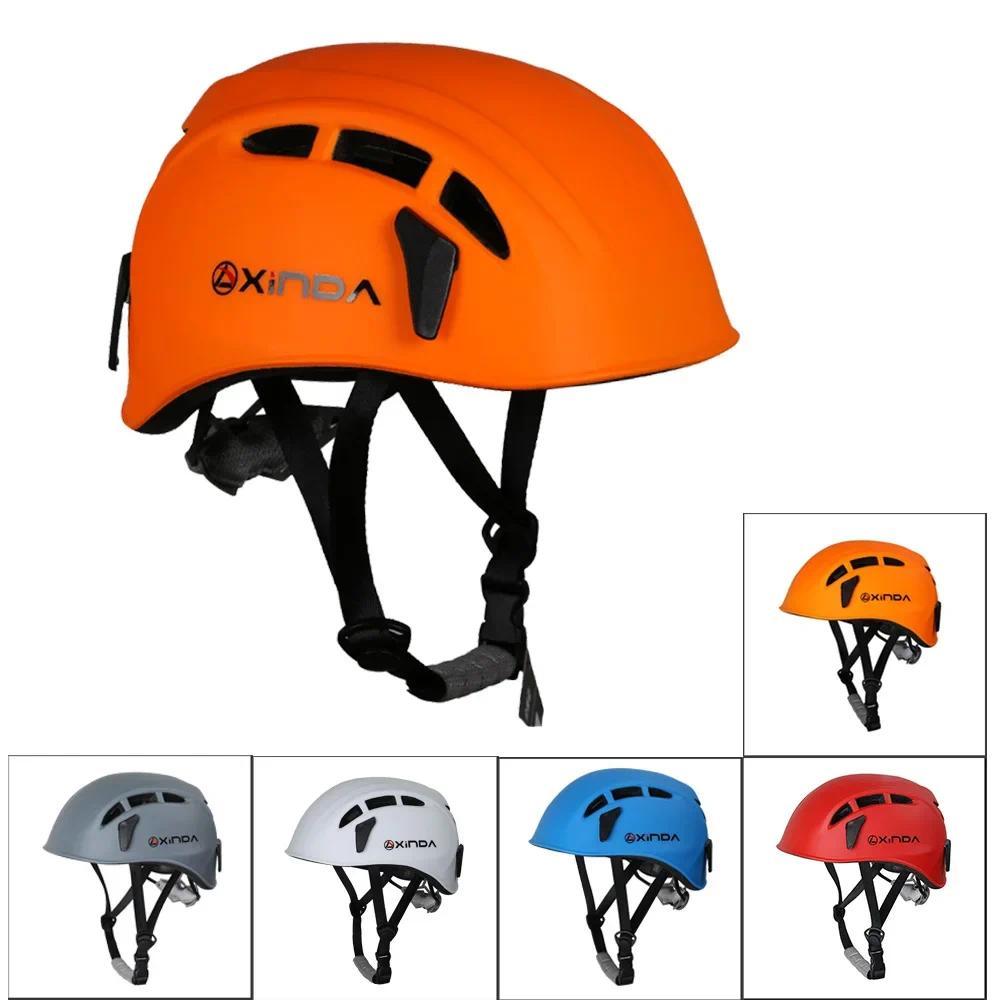 Rock Climbing Caving Safety Hard Helmet Outdoor Mountaineering Aerial Work Downhill Rappelling riggi