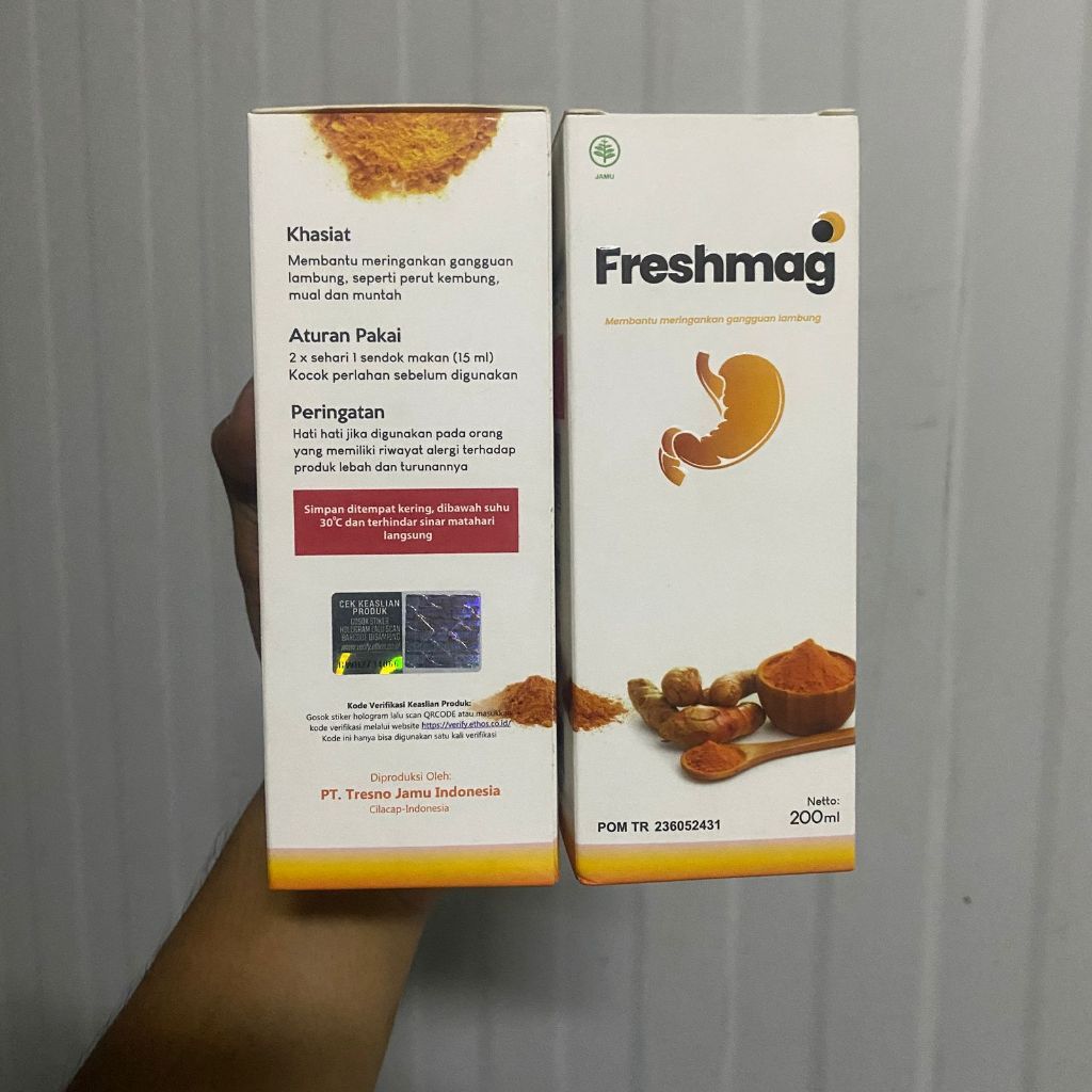 UKURAN (200ML) FRESHMAG / MADU LAMBUNG / Untuk Meringankan Gangguan Lambung / ABNA GROSIR