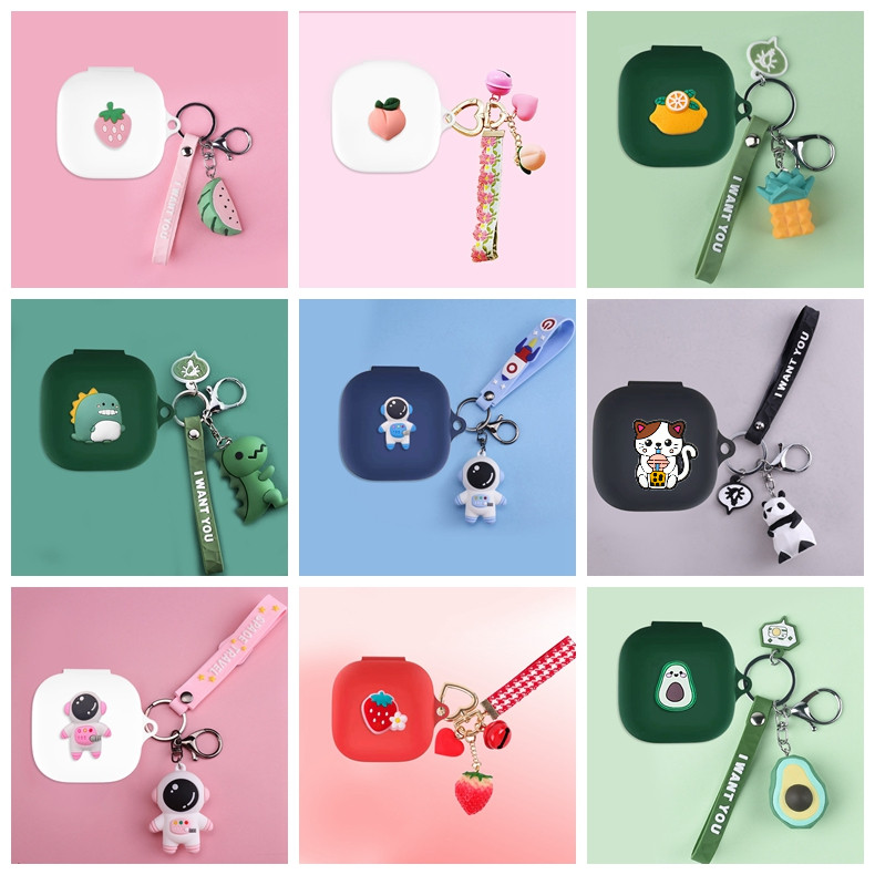 For JBL W300 TWS Case Cartoon  / Cute Animal silicone Bluetooth Earphones Cover case fundas for jbl 