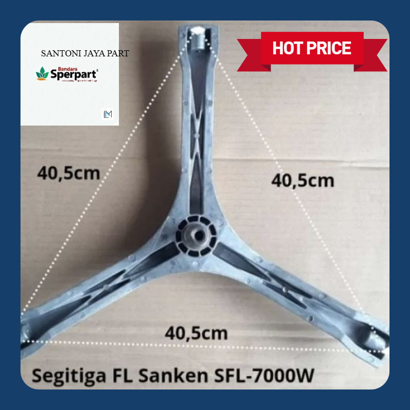 SPIDER DRUM SEGITIGA DRUM SFL-7000W SFL6600E MESIN CUCI SANKEN PINTU DEPAN
