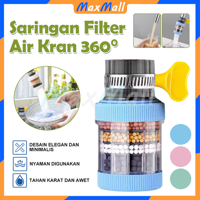 COD Filter Air 4 Susun Batu Penyaring Air Keran Jernih / Saringan Air Kran Filter Baru / Saringan Fi