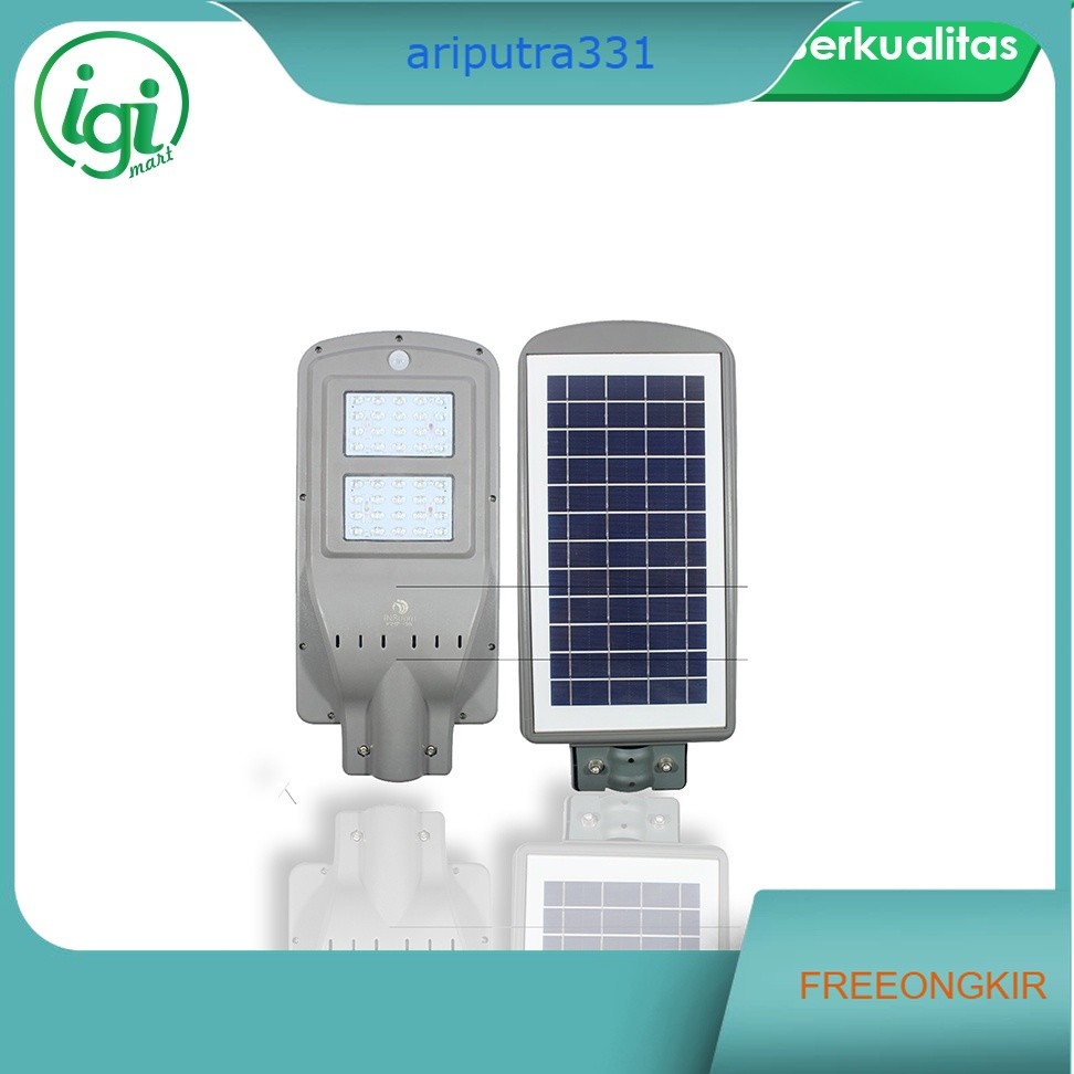 LAMPU JALAN TENAGA SURYA KMSP 40 WATT/ PJU SOLAR CELL 40 WATT