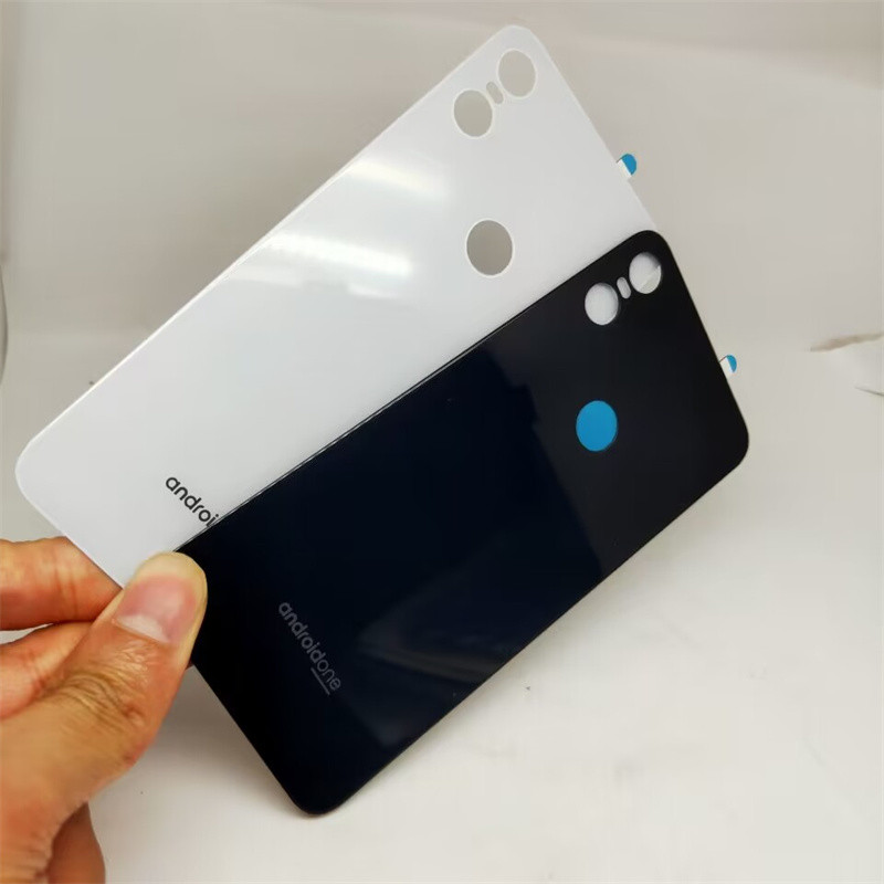 For Motorola Moto One / P30 Play XT1941Glass Back Cover Rear Battery Door Repair parts