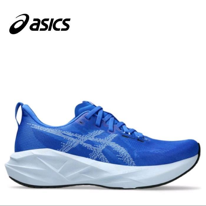 Sepatu Running Asics Novablast 4 Illusion Blue Shoes Jogging Outdoor
