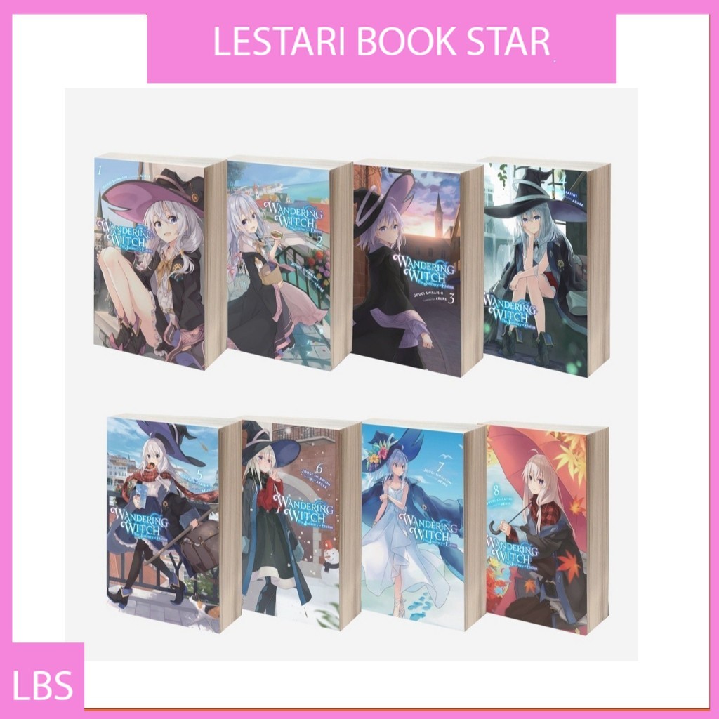 Wandering Witch: The Journey of Elaina LIGHT NOVEL vol.1-15 ENGLISH