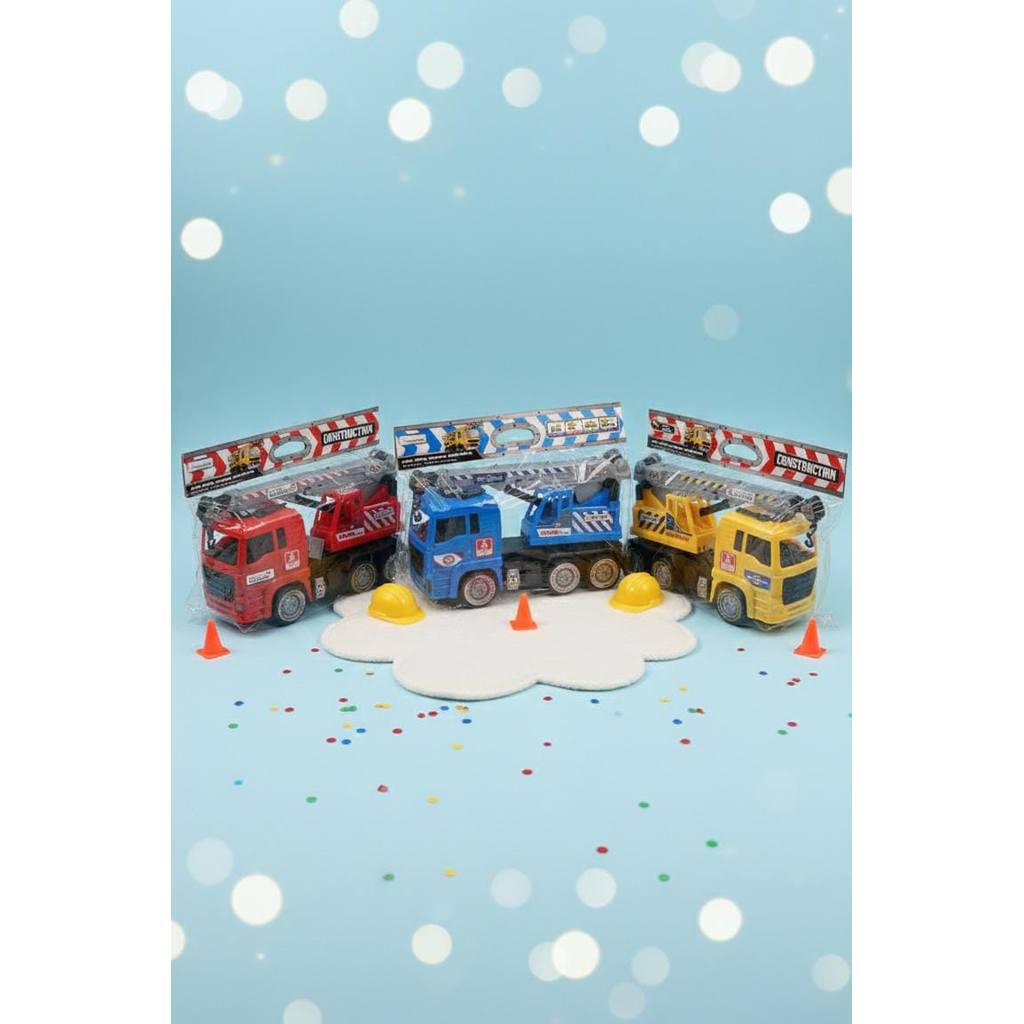 mainan truk derek konstruksi KGP 8091 Kaguyaplas Ps