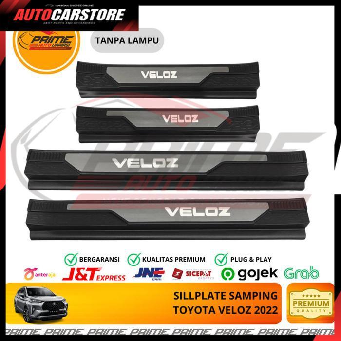[ ACSports ] SILL PLATE VELOZ 2022 DOOR SILL PLATE VELOZ 2022 TANPA LAMPU - CCA