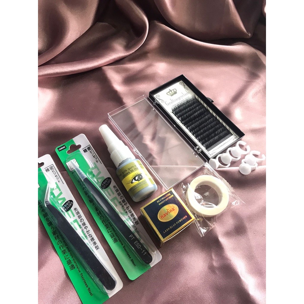 PAKET TANAM BULU MATA EYELASH EXTENSION DAN BONGKAR REMOVE BULU MATA / PAKET EYELASH EXTENSION