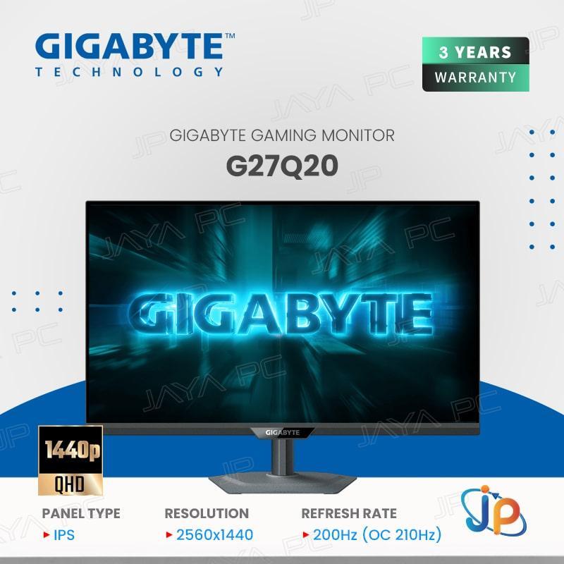 Monitor Gigabyte LED IPS G27Q20 - 2K QHD 27" Inch