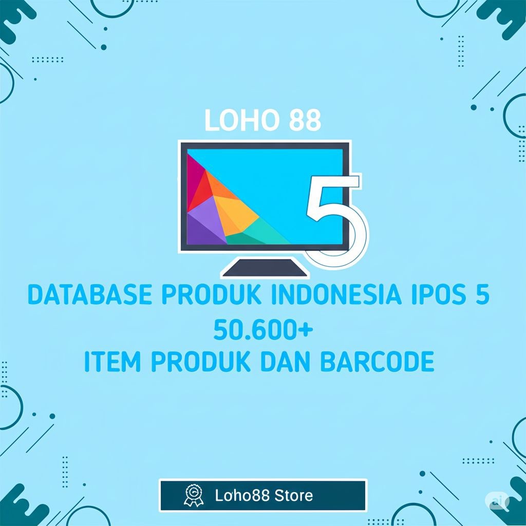 UPDATE 2025 ipos 5 & 4 Database 50.600+ barcode produk Indonesia (TINGGAL IMPORT)