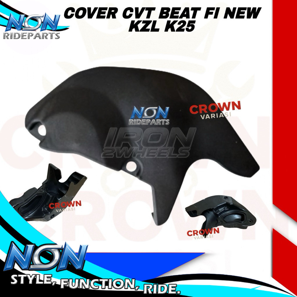 NoiN RideParts -  COVER CVT TUTUP BLOK CVT BEAT FI SCOOPY VARIO 2012-2014 STATER KASAR K25 Duct Set 