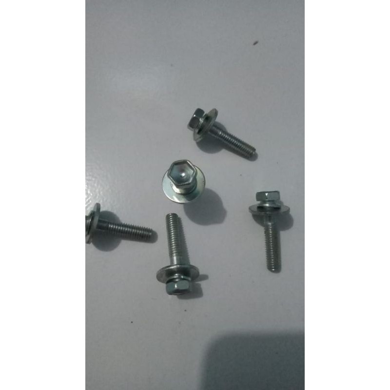 baut l ring plat kunci 10 m6x3cm