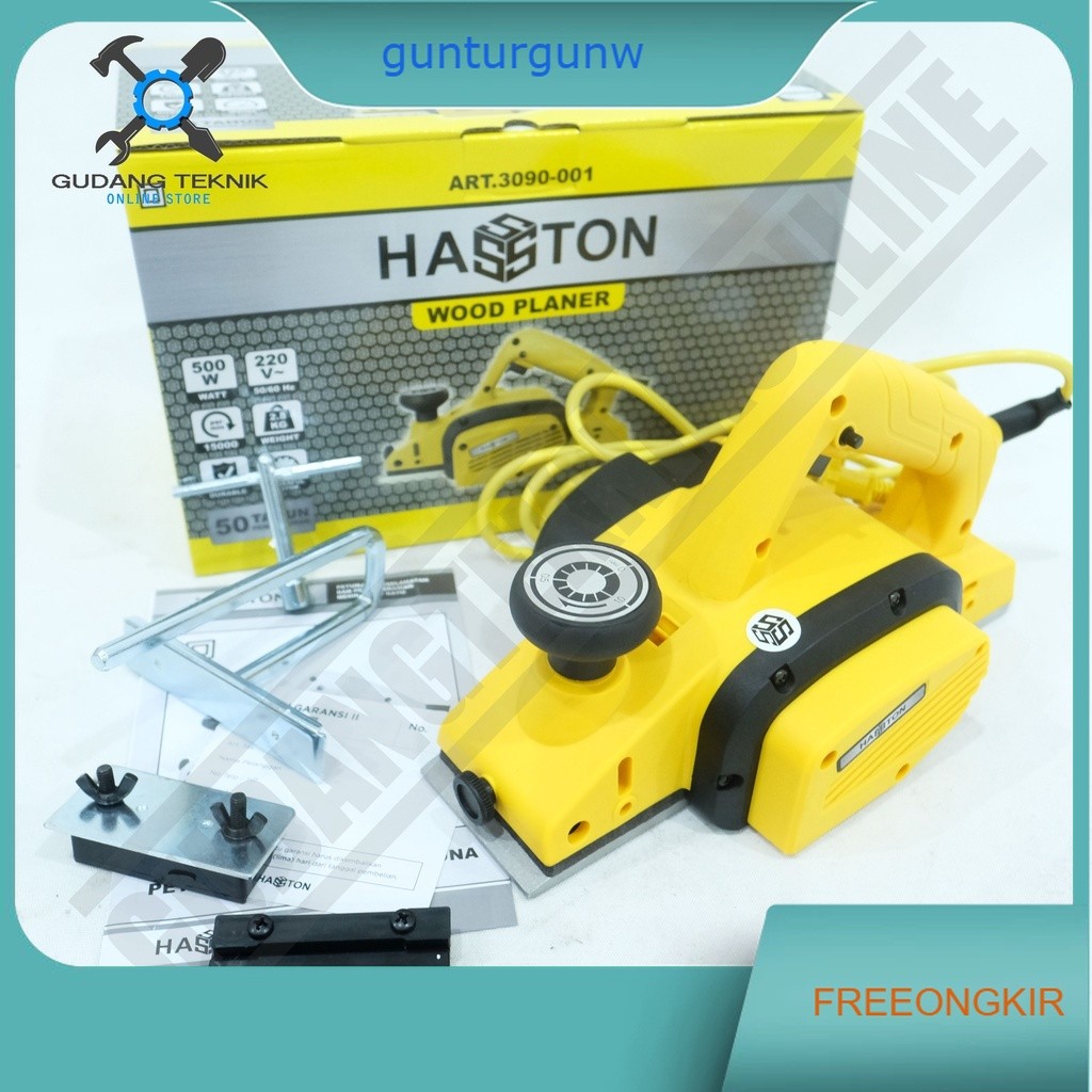 Mesin Planer Serut Kayu HASSTON PROHEX 3090-001 / Pasah Ketam Sugu 3090 001 HASTON