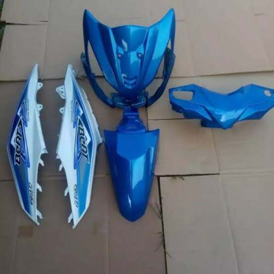Full Body Halus Beat Fi Biru Putih 2013 + Striping