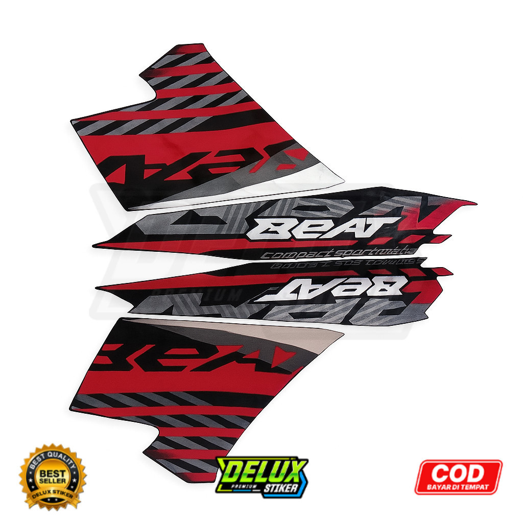 STIKER STRIPING LIS HONDA BEAT  2022