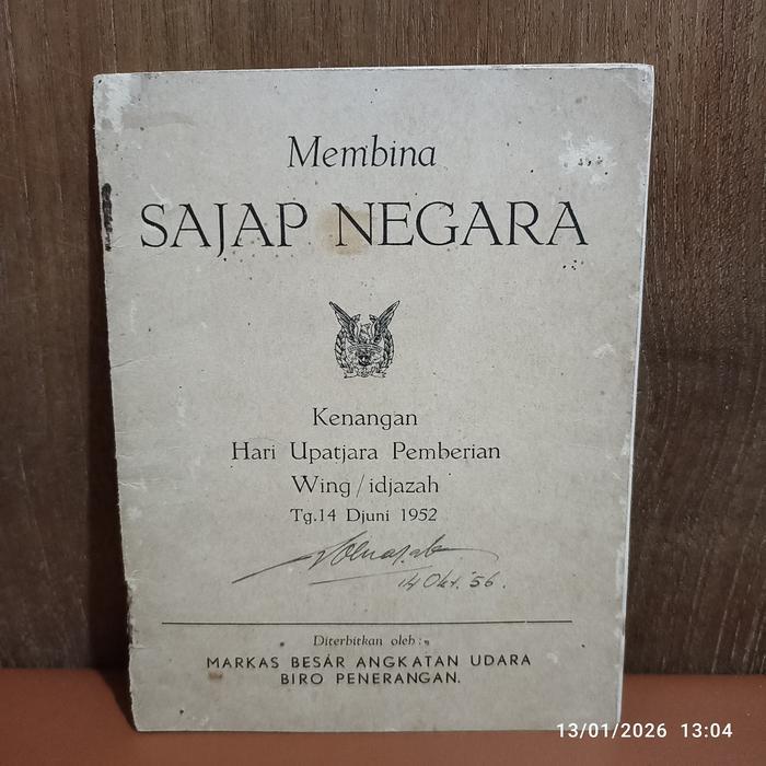 buku membina sayap negara ejaan lama 20 hal 1952