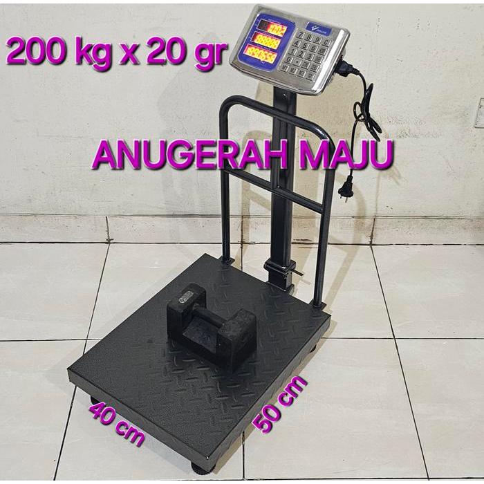 Timbangan Duduk Digital / Timbangan Barang/Hitung/Lantai 200 Kg - DAIJIN