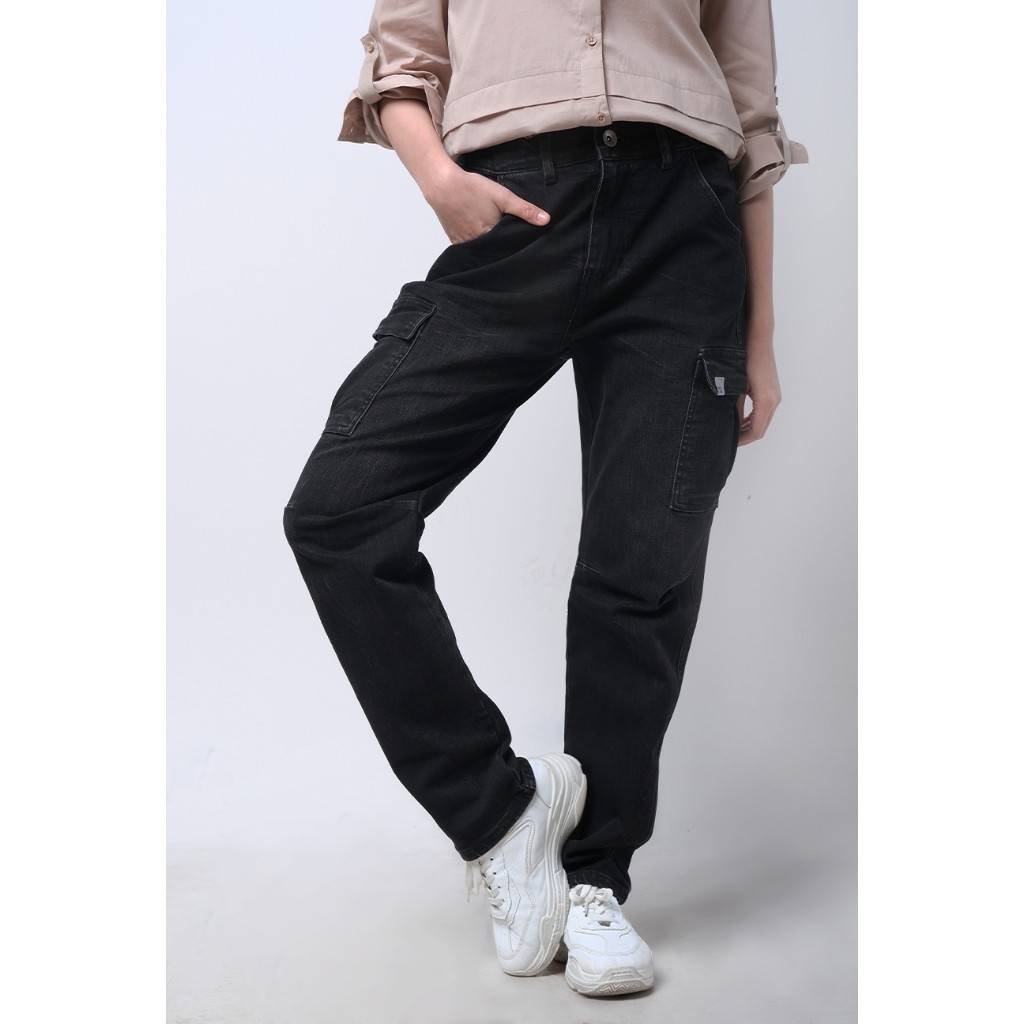 Logo Jeans - Celana Cargo Wanita Belva 43060L3DG