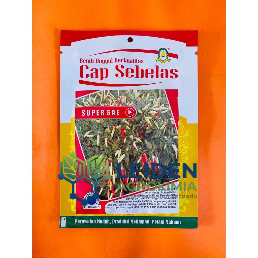 Benih Cabe Cabai Rawit SUPER SAE isi 10gr dari Cap Sebelas