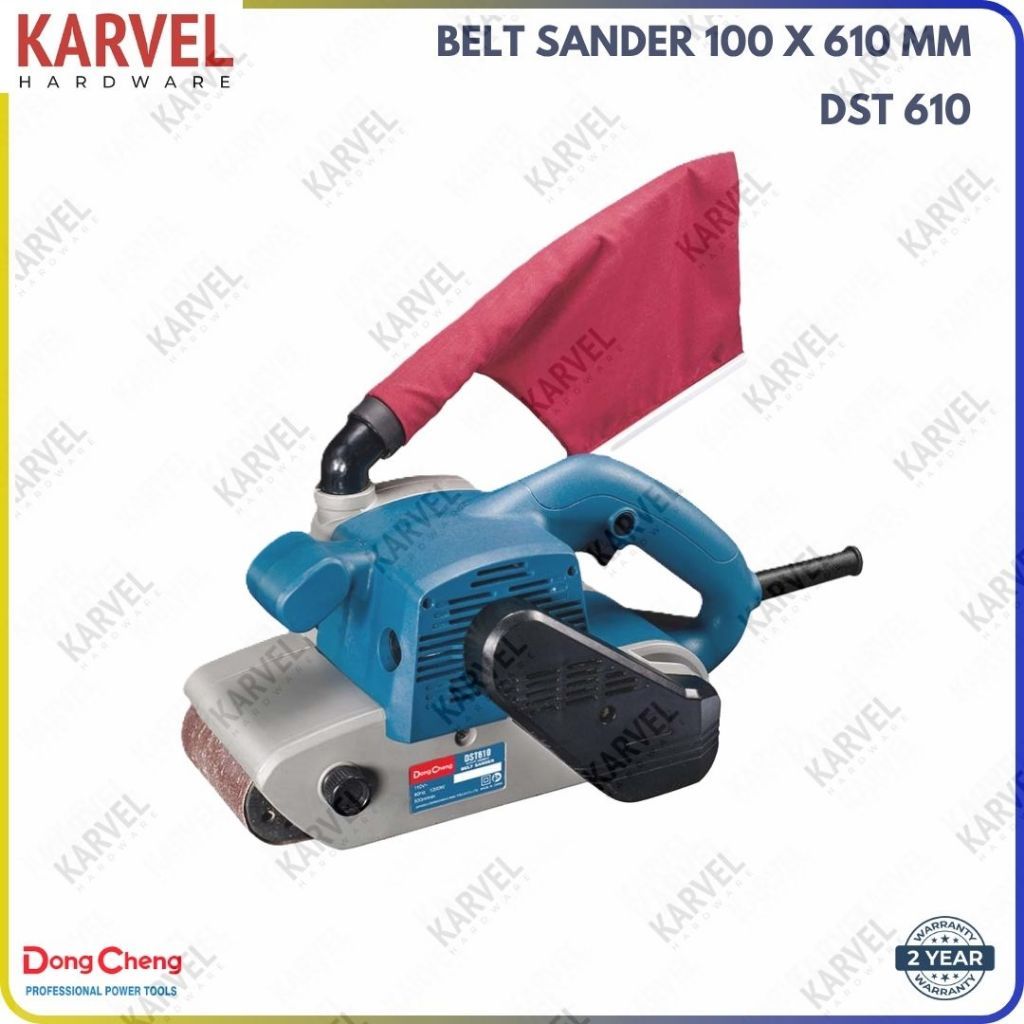 Dongcheng DST 610 Mesin Amplas / Belt Sander 100 x 610 MM