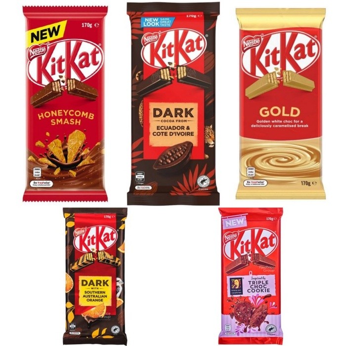 KITKAT Chocolate Block Bar Import 160gram asal Australia